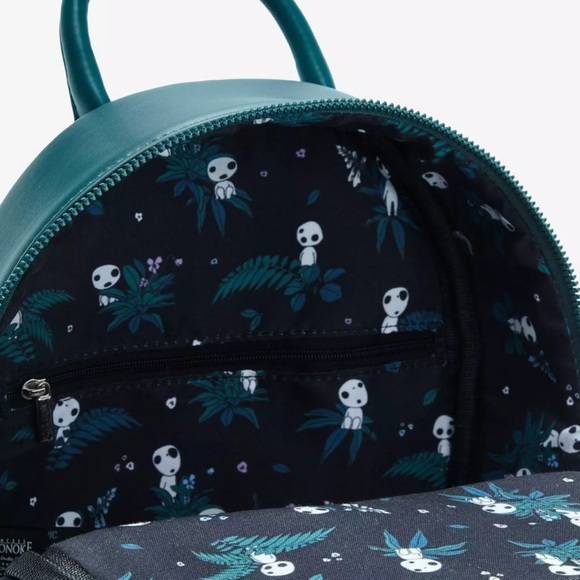 Studio Ghibli® Princess Mononoke Forest Scene Glow-In-The-Dark Mini Backpack +++ main image 8